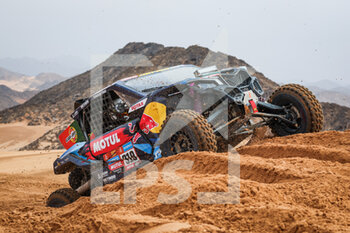 2023-01-07 - 319 RODRIGUES Helder (prt), REIS Goncalo (prt), South Racing Can-Am, BRP, SSV, FIA W2RC, Motul, action during the Stage 7 of the Dakar 2023 between Riyadh and Al Duwadimi, on January 7th, 2023 in Al Duwadimi, Saudi Arabia - AUTO - DAKAR 2023 - STAGE 7 - RALLY - MOTORS