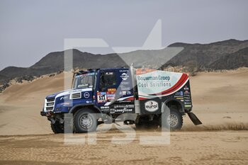 2023-01-07 - 511 VAN DEN BRINK Mitchel (nld), VAN DE POL Jarno (nld), TORRALLARDONA Moises (spa), Eurol Team de Rooy, Iveco, Trucks, action during the Stage 7 of the Dakar 2023 between Riyadh and Al Duwadimi, on January 7th, 2023 in Al Duwadimi, Saudi Arabia - AUTO - DAKAR 2023 - STAGE 7 - RALLY - MOTORS