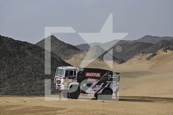 2023-01-07 - 537 BESNARD Sylvain (fra), FALLOUX Nicolas (fra), LALICHE Sylvain (fra), Toyota Auto Body, Renault, Trucks, Motul, action during the Stage 7 of the Dakar 2023 between Riyadh and Al Duwadimi, on January 7th, 2023 in Al Duwadimi, Saudi Arabia - AUTO - DAKAR 2023 - STAGE 7 - RALLY - MOTORS