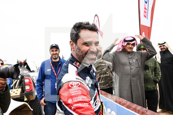 2023-01-07 - AL-ATTIYAH Nasser (qat), Toyota Gazoo Racing, Toyota Hilux, Auto, FIA W2RC, portrait during the Stage 7 of the Dakar 2023 around Al Duwadimi, on January 7th, 2023 in Al Duwadimi, Saudi Arabia - AUTO - DAKAR 2023 - STAGE 7 - RALLY - MOTORS