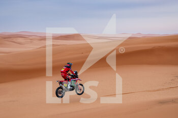 2023-01-10 - 07 QUINTANILLA Pablo (chl), Monster Energy Honda Team, Honda, Moto, FIM W2RC, Motul action during the Stage 9 of the Dakar 2023 between Riyadh and Haradh, on January 10th, 2023 in Haradh, Saudi Arabia - AUTO - DAKAR 2023 - STAGE 9 - RALLY - MOTORS