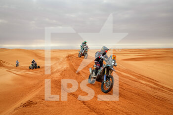 2023-01-10 - 29 GAMALIEL LLANOS Diego (arg), Xraids Experience, KTM, Moto, action during the Stage 9 of the Dakar 2023 between Riyadh and Haradh, on January 10th, 2023 in Haradh, Saudi Arabia - AUTO - DAKAR 2023 - STAGE 9 - RALLY - MOTORS