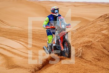2023-01-10 - 123 DE PALMAS Rodolphe (fra), Nomade Racing Assistance, KTM, Moto, action during the Stage 9 of the Dakar 2023 between Riyadh and Haradh, on January 10th, 2023 in Haradh, Saudi Arabia - AUTO - DAKAR 2023 - STAGE 9 - RALLY - MOTORS