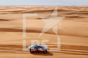 2023-01-10 - 211 EKSTROM Mattias (swe), BERGVIST Emil (swe), Team Audi Sport, Audi RS Q e-tron E2, Auto, action during the Stage 9 of the Dakar 2023 between Riyadh and Haradh, on January 10th, 2023 in Haradh, Saudi Arabia - AUTO - DAKAR 2023 - STAGE 9 - RALLY - MOTORS
