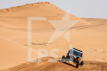 2023-01-10 - 319 RODRIGUES Helder (prt), REIS Goncalo (prt), South Racing Can-Am, BRP, SSV, FIA W2RC, Motul, action during the Stage 9 of the Dakar 2023 between Riyadh and Haradh, on January 10th, 2023 in Haradh, Saudi Arabia - AUTO - DAKAR 2023 - STAGE 9 - RALLY - MOTORS