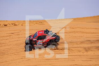 2023-01-10 - 407 NAVARRO Pau (spa), METGE Michael (fra), FN Speed, Can-AM, SSV, FIA W2RC, action during the Stage 9 of the Dakar 2023 between Riyadh and Haradh, on January 10th, 2023 in Haradh, Saudi Arabia - AUTO - DAKAR 2023 - STAGE 9 - RALLY - MOTORS
