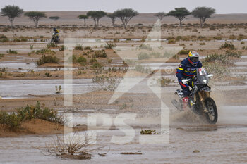 2023-01-10 - 95 CARDONA VAGNONI Nicolas Alberto (ven), Pedrega Team, KTM, Moto, Motul, action during the Stage 9 of the Dakar 2023 between Riyadh and Haradh, on January 10th, 2023 in Haradh, Saudi Arabia - AUTO - DAKAR 2023 - STAGE 9 - RALLY - MOTORS