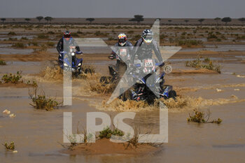 2023-01-10 - 154 MORENO FLORES Francisco (arg), Dragon, Yamaha, Quad, action during the Stage 9 of the Dakar 2023 between Riyadh and Haradh, on January 10th, 2023 in Haradh, Saudi Arabia - AUTO - DAKAR 2023 - STAGE 9 - RALLY - MOTORS