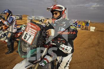 2023-01-10 - PICCO Franco (ita), Team Franco Picco, Fantic, Moto, portrait during the Stage 9 of the Dakar 2023 between Riyadh and Haradh, on January 10th, 2023 in Haradh, Saudi Arabia - AUTO - DAKAR 2023 - STAGE 9 - RALLY - MOTORS