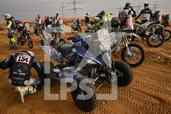 2023-01-10 - MORENO FLORES Francisco (arg), Dragon, Yamaha, Quad, portrait during the Stage 9 of the Dakar 2023 between Riyadh and Haradh, on January 10th, 2023 in Haradh, Saudi Arabia - AUTO - DAKAR 2023 - STAGE 9 - RALLY - MOTORS