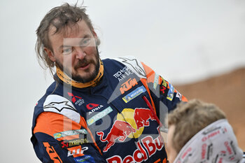 2023-01-10 - PRICE Toby (aus), Red Bull KTM Factory Racing, KTM, Moto, FIM W2RC, portrait during the Stage 9 of the Dakar 2023 between Riyadh and Haradh, on January 10th, 2023 in Haradh, Saudi Arabia - AUTO - DAKAR 2023 - STAGE 9 - RALLY - MOTORS
