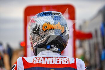 2023-01-10 - SANDERS Daniel (aus), Red Bull GasGas Factory Racing, GasGas, Moto, FIM W2RC, portrait during the Stage 9 of the Dakar 2023 between Riyadh and Haradh, on January 10th, 2023 in Haradh, Saudi Arabia - AUTO - DAKAR 2023 - STAGE 9 - RALLY - MOTORS
