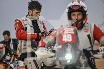 2023-01-10 - 117 MISSONI Ottavio (ita), Ottavio Missoni, MV Augusta, Honda, Moto, Motul, during the Stage 9 of the Dakar 2023 between Riyadh and Haradh, on January 10th, 2023 in Haradh, Saudi Arabia - AUTO - DAKAR 2023 - STAGE 9 - RALLY - MOTORS
