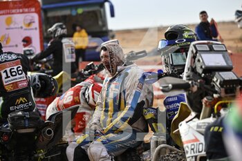 2023-01-10 - FANTONI Alejandro (arg), Drag'On, Yamaha, Quad, portrait during the Stage 9 of the Dakar 2023 between Riyadh and Haradh, on January 10th, 2023 in Haradh, Saudi Arabia - AUTO - DAKAR 2023 - STAGE 9 - RALLY - MOTORS