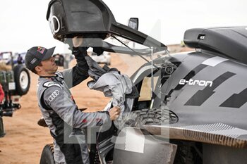 2023-01-10 - EKSTROM Mattias (swe), Team Audi Sport, Audi RS Q e-tron E2, Auto, portrait during the Stage 9 of the Dakar 2023 between Riyadh and Haradh, on January 10th, 2023 in Haradh, Saudi Arabia - AUTO - DAKAR 2023 - STAGE 9 - RALLY - MOTORS
