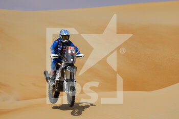 2023-01-11 - 17 DUMONTIER Romain (fra), Team Dumontier Racing, Husqvarna, Moto, FIM W2RC, Motul, action during the Stage 10 of the Dakar 2023 between Haradh and Shaybah, on January 11, 2023 in Shaybah, Saudi Arabia - AUTO - DAKAR 2023 - STAGE 10 - RALLY - MOTORS
