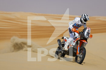 2023-01-11 - 46 LUCCI Paolo (ita), BAS World KTM Racing Team, KTM, Moto, FIM W2RC, action during the Stage 10 of the Dakar 2023 between Haradh and Shaybah, on January 11, 2023 in Shaybah, Saudi Arabia - AUTO - DAKAR 2023 - STAGE 10 - RALLY - MOTORS
