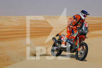 2023-01-11 - 39 MELOT Benjamin (fra), Team Esprit KTM, KTM, Moto, Original by Motul, action during the Stage 10 of the Dakar 2023 between Haradh and Shaybah, on January 11, 2023 in Shaybah, Saudi Arabia - AUTO - DAKAR 2023 - STAGE 10 - RALLY - MOTORS