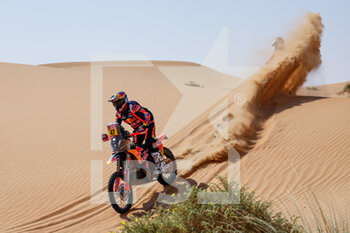 2023-01-11 - 47 BENAVIDES Kevin (arg), Red Bull KTM Factory Racing, KTM, Moto, FIM W2RC, action during the Stage 10 of the Dakar 2023 between Haradh and Shaybah, on January 11, 2023 in Shaybah, Saudi Arabia - AUTO - DAKAR 2023 - STAGE 10 - RALLY - MOTORS