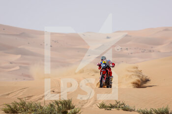 2023-01-11 - 07 QUINTANILLA Pablo (chl), Monster Energy Honda Team, Honda, Moto, FIM W2RC, Motul action during the Stage 10 of the Dakar 2023 between Haradh and Shaybah, on January 11, 2023 in Shaybah, Saudi Arabia - AUTO - DAKAR 2023 - STAGE 10 - RALLY - MOTORS