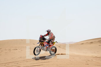 2023-01-11 - 49 ZACCHETTI Cesare (ita), Team Lucky Explorer, MV Augusta, KTM, Moto, Original by Motul, Motul, action during the Stage 10 of the Dakar 2023 between Haradh and Shaybah, on January 11, 2023 in Shaybah, Saudi Arabia - AUTO - DAKAR 2023 - STAGE 10 - RALLY - MOTORS