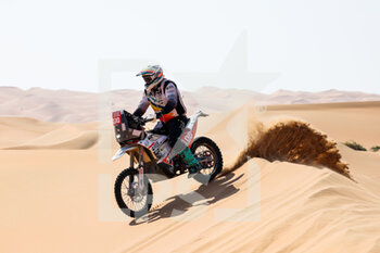 2023-01-11 - 100 GREGORY Stuart (zaf), Stuart Gregory, KTM, Moto, Original by Motul, action during the Stage 10 of the Dakar 2023 between Haradh and Shaybah, on January 11, 2023 in Shaybah, Saudi Arabia - AUTO - DAKAR 2023 - STAGE 10 - RALLY - MOTORS
