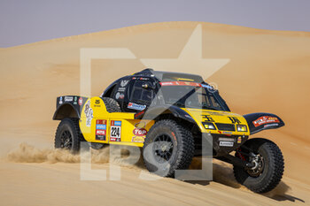 2023-01-11 - 224 WAI Han (chn), MA Li (chn), HANWEI Motorsport Team, SMG, Auto, FIA W2RC, action during the Stage 10 of the Dakar 2023 between Haradh and Shaybah, on January 11, 2023 in Shaybah, Saudi Arabia - AUTO - DAKAR 2023 - STAGE 10 - RALLY - MOTORS