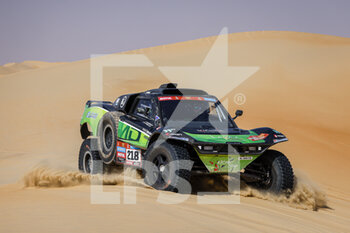 2023-01-11 - 218 LAVIEILLE Christian (fra), SARREAUD Valentin (fra), MD Rallye Sport, Optimus MD, Auto, Motul, action during the Stage 10 of the Dakar 2023 between Haradh and Shaybah, on January 11, 2023 in Shaybah, Saudi Arabia - AUTO - DAKAR 2023 - STAGE 10 - RALLY - MOTORS