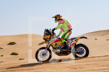 2023-01-11 - 116 DOMINGUEZ Fernando (spa), Xraids Experience, KTM, Moto, action during the Stage 10 of the Dakar 2023 between Haradh and Shaybah, on January 11, 2023 in Shaybah, Saudi Arabia - AUTO - DAKAR 2023 - STAGE 10 - RALLY - MOTORS