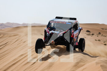 2023-01-11 - 312 AKEEL Dania (sau), LAFUENTE Sergio (try), South Racing Can-Am, BRP, SSV, FIA W2RC, Motul, action during the Stage 10 of the Dakar 2023 between Haradh and Shaybah, on January 11, 2023 in Shaybah, Saudi Arabia - AUTO - DAKAR 2023 - STAGE 10 - RALLY - MOTORS