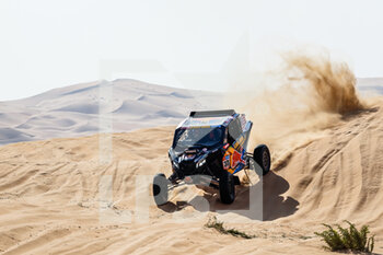 2023-01-11 - 301 QUINTERO Seth (usa), ZENZ Dennis (ger), Red Bull Off-Road Junior Team USA presented by BF Goodrich, Can-Am, SSV, FIA W2RC, action during the Stage 10 of the Dakar 2023 between Haradh and Shaybah, on January 11, 2023 in Shaybah, Saudi Arabia - AUTO - DAKAR 2023 - STAGE 10 - RALLY - MOTORS