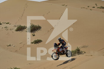 2023-01-11 - 37 CAIMI Stefano (arg), BAS World KTM Racing Team, KTM, Moto, action during the Stage 10 of the Dakar 2023 between Haradh and Shaybah, on January 11, 2023 in Shaybah, Saudi Arabia - AUTO - DAKAR 2023 - STAGE 10 - RALLY - MOTORS