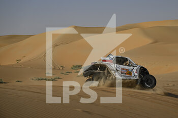 2023-01-11 - 335 DEL RIO Lucas (chl), JACOMY BRUNO (arg), South Racing Can-AM, BRP, SSV, Motul, action during the Stage 10 of the Dakar 2023 between Haradh and Shaybah, on January 11, 2023 in Shaybah, Saudi Arabia - AUTO - DAKAR 2023 - STAGE 10 - RALLY - MOTORS
