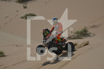 2023-01-11 - 159 MEDEIROS Marcelo (bra), Taguatur Racing Team, Yamaha, Quad, action during the Stage 10 of the Dakar 2023 between Haradh and Shaybah, on January 11, 2023 in Shaybah, Saudi Arabia - AUTO - DAKAR 2023 - STAGE 10 - RALLY - MOTORS
