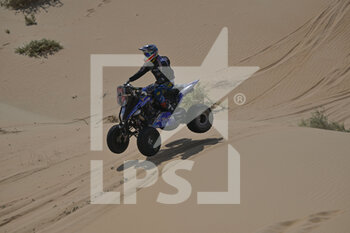 2023-01-11 - 154 MORENO FLORES Francisco (arg), Dragon, Yamaha, Quad, action during the Stage 10 of the Dakar 2023 between Haradh and Shaybah, on January 11, 2023 in Shaybah, Saudi Arabia - AUTO - DAKAR 2023 - STAGE 10 - RALLY - MOTORS
