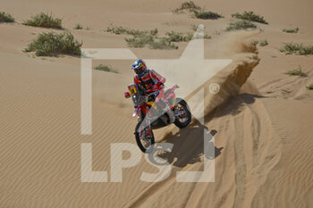 2023-01-11 - 18 SANDERS Daniel (aus), Red Bull GasGas Factory Racing, GasGas, Moto, FIM W2RC, action during the Stage 10 of the Dakar 2023 between Haradh and Shaybah, on January 11, 2023 in Shaybah, Saudi Arabia - AUTO - DAKAR 2023 - STAGE 10 - RALLY - MOTORS