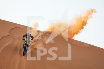 2023-01-13 - 54 NOSIGLIA JAGER Daniel (bol), Rieju-Xraids Experience, KTM, Moto, action during the Stage 12 of the Dakar 2023 between Empty Quarter Marathon and Shaybah, on January 13, 2023 in Shaybah, Saudi Arabia - AUTO - DAKAR 2023 - STAGE 12 - RALLY - MOTORS