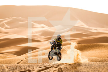 2023-01-13 - 142 SVITKO Stevan (svk), Slovnaft Rally Team, KTM, Moto, action during the Stage 12 of the Dakar 2023 between Empty Quarter Marathon and Shaybah, on January 13, 2023 in Shaybah, Saudi Arabia - AUTO - DAKAR 2023 - STAGE 12 - RALLY - MOTORS