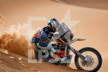 2023-01-13 - 110 PEYRARD Pierre (fra), Nomade Racing Team, KTM, Moto, action during the Stage 12 of the Dakar 2023 between Empty Quarter Marathon and Shaybah, on January 13, 2023 in Shaybah, Saudi Arabia - AUTO - DAKAR 2023 - STAGE 12 - RALLY - MOTORS