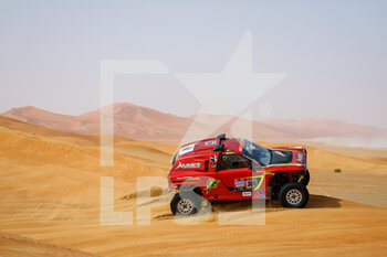 2023-01-13 - 306 CECCALDI-Pisson Jean-Luc (fra), DUPLE Cédric (fra), JLC Racing, JLC Racing, SSV, FIA W2RC, action during the Stage 12 of the Dakar 2023 between Empty Quarter Marathon and Shaybah, on January 13, 2023 in Shaybah, Saudi Arabia - AUTO - DAKAR 2023 - STAGE 12 - RALLY - MOTORS