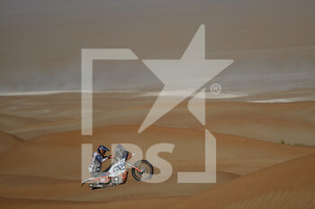 2023-01-13 - 90 LANDMAN Kirsten (zaf), ASP Rope Access International, Moto, Original by Motul, action during the Stage 12 of the Dakar 2023 between Empty Quarter Marathon and Shaybah, on January 13, 2023 in Shaybah, Saudi Arabia - AUTO - DAKAR 2023 - STAGE 12 - RALLY - MOTORS