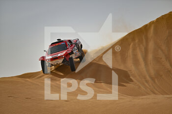 2023-01-13 - 223 LACHAUME PIERRE (fra), BEGUIN François (bel), MD Rallye Sport, Optimus MD, Auto, Motul, action during the Stage 12 of the Dakar 2023 between Empty Quarter Marathon and Shaybah, on January 13, 2023 in Shaybah, Saudi Arabia - AUTO - DAKAR 2023 - STAGE 12 - RALLY - MOTORS