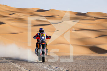 14/01/2023 - 47 BENAVIDES Kevin (arg), Red Bull KTM Factory Racing, KTM, Moto, FIM W2RC, action during the Stage 13 of the Dakar 2023 between Shaybah and Al-Hofuf, on January 14, 2023 in Al-Hofuf, Saudi Arabia - AUTO - DAKAR 2023 - STAGE 13 - RALLY - MOTORI