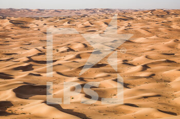 14/01/2023 - The dunes during the Stage 13 of the Dakar 2023 between Shaybah and Al-Hofuf, on January 14, 2023 in Al-Hofuf, Saudi Arabia - AUTO - DAKAR 2023 - STAGE 13 - RALLY - MOTORI