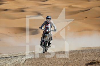 14/01/2023 - 137 TROQUIER Mathieu (fra), Nomade Racing, KTM, Moto, action during the Stage 13 of the Dakar 2023 between Shaybah and Al-Hofuf, on January 14, 2023 in Al-Hofuf, Saudi Arabia - AUTO - DAKAR 2023 - STAGE 13 - RALLY - MOTORI