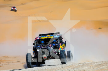 14/01/2023 - 303 JONES Austin (usa), GUGELMIN Gustavo (bra), Red Bull Can-Am Factory Racing, Can-Am, SSV, FIA W2RC, Motul, action during the Stage 13 of the Dakar 2023 between Shaybah and Al-Hofuf, on January 14, 2023 in Al-Hofuf, Saudi Arabia - AUTO - DAKAR 2023 - STAGE 13 - RALLY - MOTORI