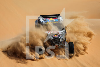 14/01/2023 - 300 LOPEZ CONTARDO Francisco (chl), LATRACH VINAGRE Juan Pablo (chl), Red Bull Can-Am Factory Racing, Can-Am, SSV, FIA W2RC, Motul, action during the Stage 13 of the Dakar 2023 between Shaybah and Al-Hofuf, on January 14, 2023 in Al-Hofuf, Saudi Arabia - AUTO - DAKAR 2023 - STAGE 13 - RALLY - MOTORI