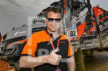15/01/2023 - De Rooy Gerald, portrait, team Iveco during the Stage 14 of the Dakar 2023 between Al-Hofuf and Damman, on January 15, 2023 in Damman, Saudi Arabia - AUTO - DAKAR 2023 - STAGE 14 - RALLY - MOTORI