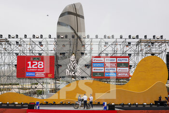 2023-01-15 - RAZY Clément (fra), Razy Clément, KTM, Moto, Original by Motul, portrait during the Podium Finish of the Dakar 2023 in Damman, on January 15, 2023 in Damman, Saudi Arabia - AUTO - DAKAR 2023 - PODIUM FINISH - RALLY - MOTORS