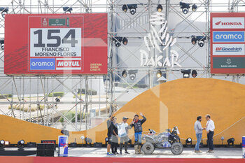 15/01/2023 - MORENO FLORES Francisco (arg), Dragon, Yamaha, Quad, portrait during the Podium Finish of the Dakar 2023 in Damman, on January 15, 2023 in Damman, Saudi Arabia - AUTO - DAKAR 2023 - PODIUM FINISH - RALLY - MOTORI